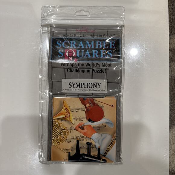Scramble Squares SYMPHONY World's Most Challenging 9 Piece Tile Puzzle - Picture 1 of 2